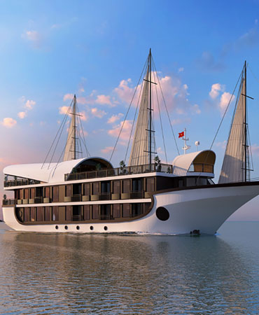 Mẫu web du thuyền Sena