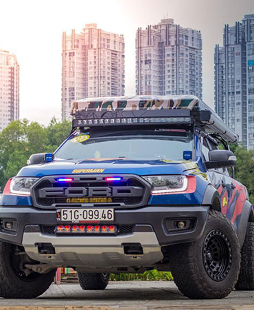 Mẫu website phụ kiện xe