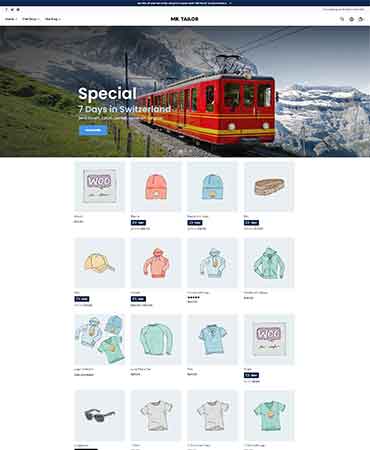 Mẫu bán hàng Mrtailor